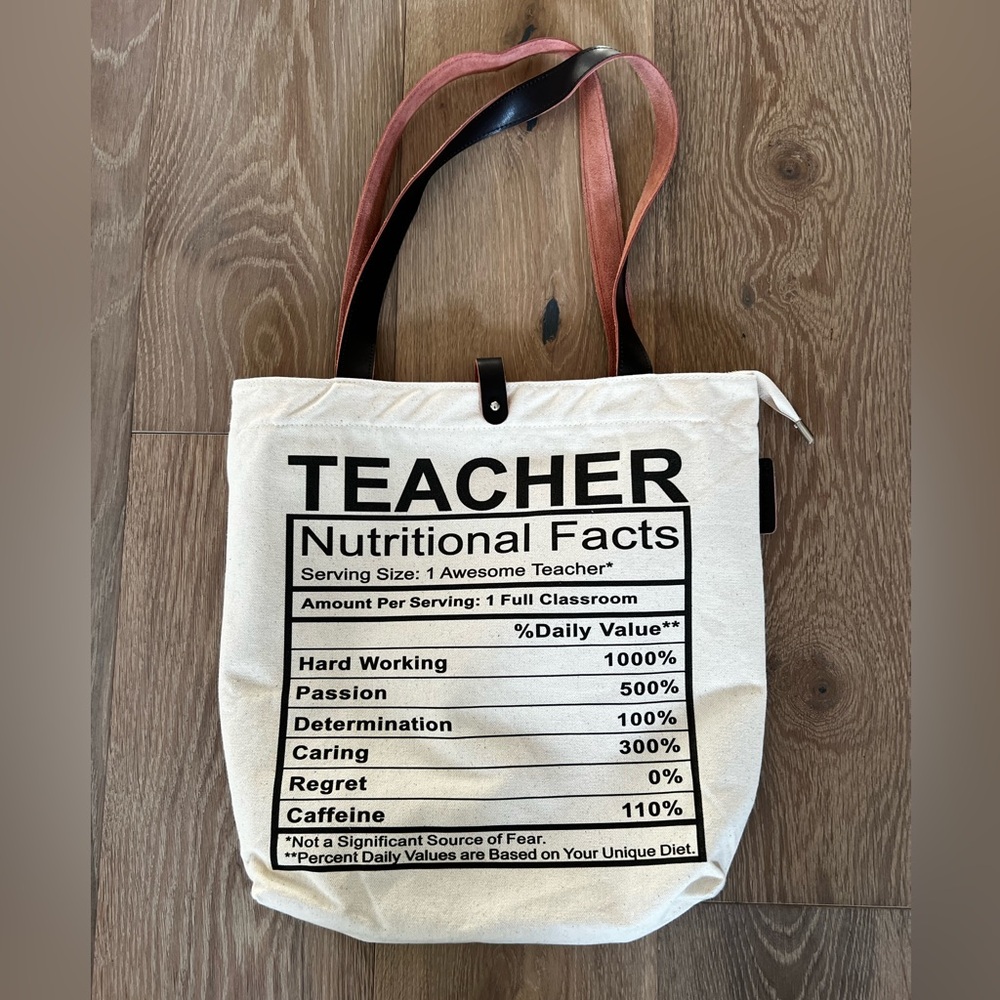 Teacher Tote Bag